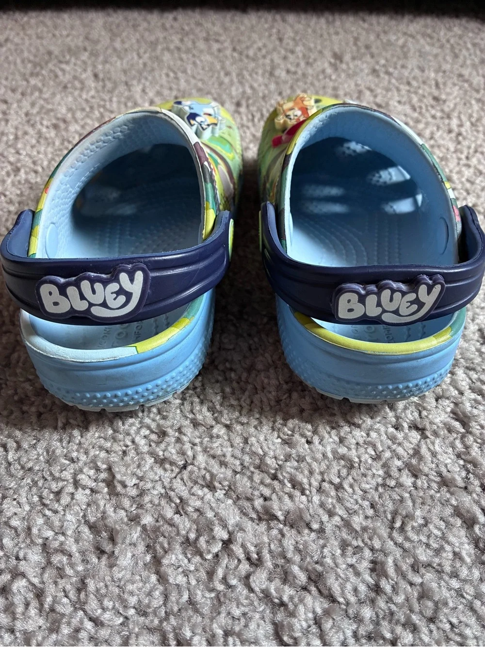Bluey Crocs-Toddler 9